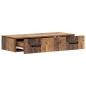 Preview: Wandmontierter Beistelltisch 87,5 x 34,5 x 17 cm Holzwerkstoff