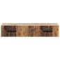Preview: Wandmontierter Beistelltisch 87,5 x 34,5 x 17 cm Holzwerkstoff