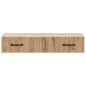 Preview: Wandmontierter Beistelltisch 87,5 x 34,5 x 17 cm Holzwerkstoff