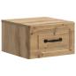 Preview: Wandmontierter Nachttisch Artisan-Eiche 34,5 x 33 x 20 cm
