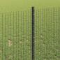 Preview: Geschweißter Drahtzaun mit Pfosten 10 x 1 m Verzinkter Stahl