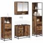Preview: Badezimmermöbel-Set 4 stk. Altholz 65 x 33 x 60 cm