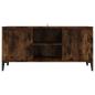 Preview: TV-Schrank mit Metallbeinen Räuchereiche 103,5x35x50 cm