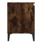 Preview: TV-Schrank mit Metallbeinen Räuchereiche 103,5x35x50 cm