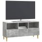 Preview: TV-Schränk 102 x 34,5 x 50 cm Betongrau Holzwerkstoff