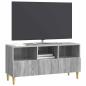 Preview: TV-Schränk 102 x 34,5 x 50 cm Sonoma-Grau Holzwerkstoff
