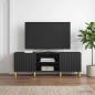Preview: TV-Schränk Schwarz 150 x 31 x 50 cm Holzwerkstoff