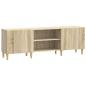 Preview: TV-Schränk Sonoma-Eiche 150 x 31 x 50 cm Holzwerkstoff
