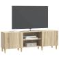 Preview: TV-Schränk Sonoma-Eiche 150 x 31 x 50 cm Holzwerkstoff