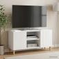 Preview: TV-Schränk Hochglanz Weiß 102 x 34,5 x 50 cm Holzwerkstoff