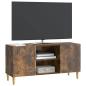 Preview: TV-Schränk 102 x 34,5 x 50 cm Räuchereiche Holzwerkstoff