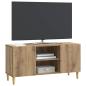 Preview: TV-Schränk 102 x 34,5 x 50 cm Artisan-Eiche Holzwerkstoff