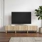 Preview: ARDEBO.de - TV-Schränk Sonoma-Eiche 147 x 34,5 x 30 cm Holzwerkstoff