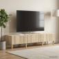 Preview: TV-Schränk Sonoma-Eiche 147 x 34,5 x 30 cm Holzwerkstoff