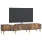 Preview: TV-Schränk Geräucherte Eiche 147 x 34,5 x 30 cm Holzwerkstoff
