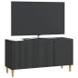 Preview: TV-Schränk 99 x 34,5 x 50 cm Schwarz Holzwerkstoff