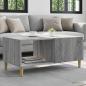Preview: ARDEBO.de - Couchtisch Sonoma-Grau 90 x 50 x 40 cm Holzwerkstoff