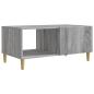 Preview: Couchtisch Sonoma-Grau 90 x 50 x 40 cm Holzwerkstoff