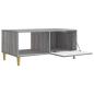 Preview: Couchtisch Sonoma-Grau 90 x 50 x 40 cm Holzwerkstoff