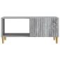 Preview: Couchtisch Sonoma-Grau 90 x 50 x 40 cm Holzwerkstoff