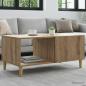 Preview: ARDEBO.de - Couchtisch Artisan-Eiche 90 x 50 x 40 cm Holzwerkstoff