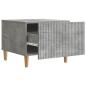 Preview: Couchtisch Betongrau 49 x 50 x 40 cm Holzwerkstoff