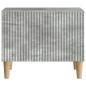 Preview: Couchtisch Betongrau 49 x 50 x 40 cm Holzwerkstoff