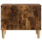 Preview: Couchtisch Geräucherte Eiche 49 x 50 x 40 cm Holzwerkstoff