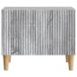 Preview: Couchtisch Graues Sonoma 49 x 50 x 40 cm Holzwerkstoff
