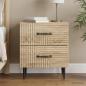 Preview: ARDEBO.de - Nachttisch Sonoma-Eiche 43 x 34,5 x 47,5 cm Holzwerkstoff