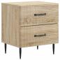 Preview: Nachttisch Sonoma-Eiche 43 x 34,5 x 47,5 cm Holzwerkstoff