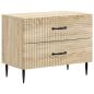 Preview: Nachttisch Sonoma-Eiche 62 x 34,5 x 47,5 cm Holzwerkstoff