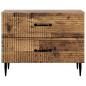 Preview: Nachttisch Altholz 62 x 34,5 x 47,5 cm Holzwerkstoff