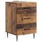 Preview: Nachttisch Altholz 43 x 41 x 66,5 cm Holzwerkstoff