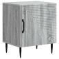 Preview: Nachttisch Graues Sonoma 43 x 34,5 x 50 cm Holzwerkstoff
