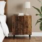 Preview: ARDEBO.de - Nachttisch Altholz 43 x 34,5 x 50 cm Holzwerkstoff