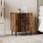 Preview: ARDEBO.de - Nachttisch 2 stk. Altholz 43 x 34,5 x 50 cm Holzwerkstoff