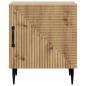 Preview: Nachttisch Artisan-Eiche 43 x 34,5 x 50 cm Holzwerkstoff