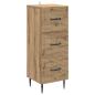Preview: Schubladenschrank 33 x 34,5 x 89,5 cm Holzwerkstoff