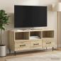 Preview: ARDEBO.de - TV-Schränk Sonoma-Eiche 102 x 34,5 x 50 cm Holzwerkstoff