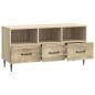 Preview: TV-Schränk Sonoma-Eiche 102 x 34,5 x 50 cm Holzwerkstoff