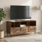 Preview: ARDEBO.de - TV-Schränk Geräucherte Eiche 102 x 34,5 x 50 cm Holzwerkstoff
