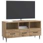 Preview: TV-Schränk 102 x 34,5 x 50 cm Artisan-Eiche Holzwerkstoff