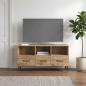 Preview: TV-Schränk 102 x 34,5 x 50 cm Artisan-Eiche Holzwerkstoff