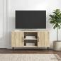 Preview: ARDEBO.de - TV-Schränk Sonoma-Eiche 102 x 34,5 x 50 cm Holzwerkstoff