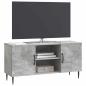 Preview: TV-Schränk Betongrau 102 x 34,5 x 50 cm Holzwerkstoff