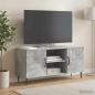 Preview: TV-Schränk Betongrau 102 x 34,5 x 50 cm Holzwerkstoff