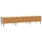 Preview: TV-Schränk Sonoma-Eiche 147 x 34,5 x 30 cm Holzwerkstoff