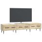 Preview: TV-Schränk Sonoma-Eiche 147 x 34,5 x 30 cm Holzwerkstoff