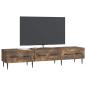 Preview: TV-Schränk Geräucherte Eiche 147 x 34,5 x 30 cm Holzwerkstoff